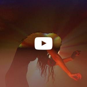 Person dancing, youtube icon.